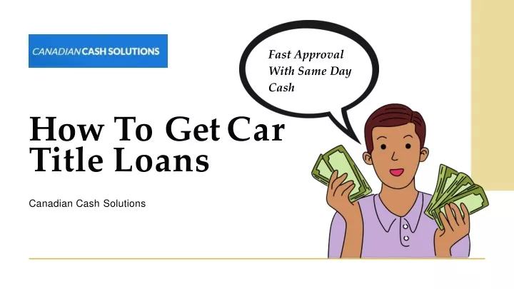 fast approval with same day cash