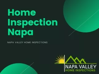 Napa Valley Home Inspections