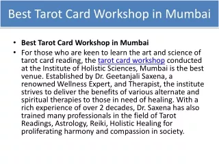 best tarot card reader in Mumbai