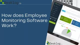 How Does Employee Time Tracking Software Work ?