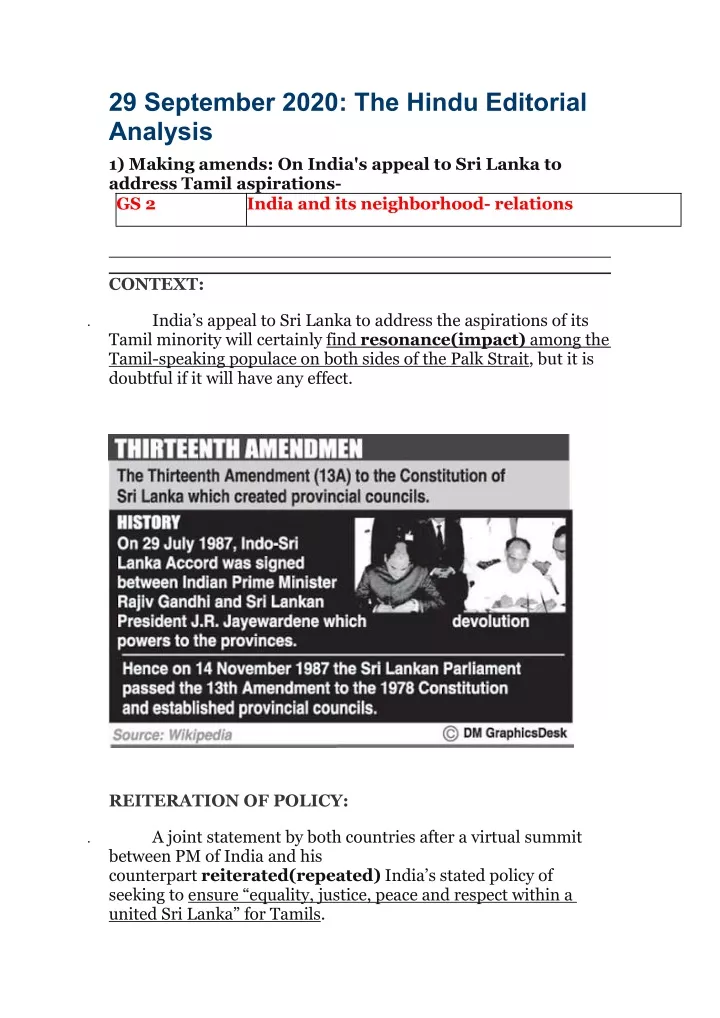 29 september 2020 the hindu editorial analysis