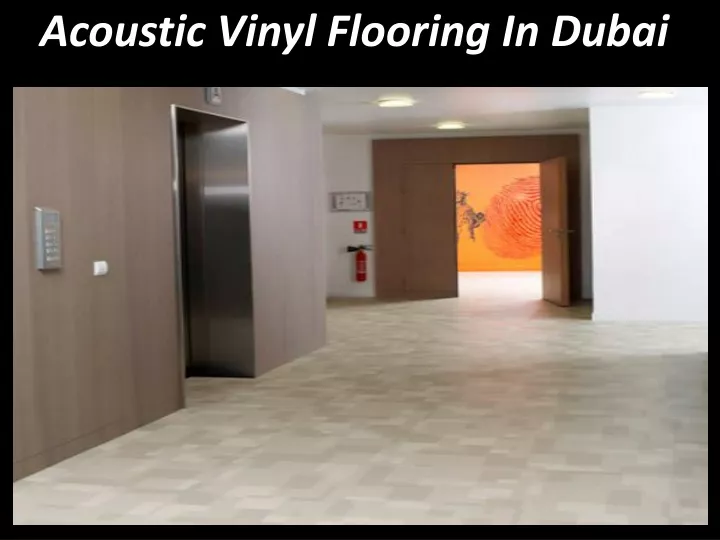 acoustic vinyl flooring in dubai