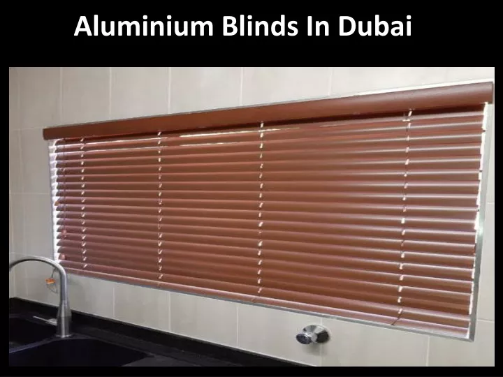 aluminium blinds in dubai
