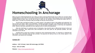 HomeSchool Anchorage