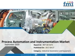 process automation and instrumentation market