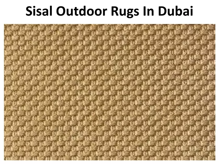 sisal outdoor rugs in dubai
