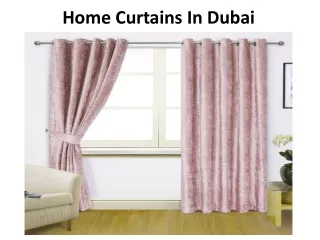 home curtains in dubai