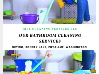 Bathroom Cleaning Service in Washington