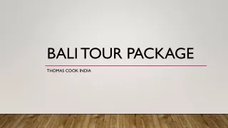 Bali Packages - Book Bali Tour Packages Now at Best Price