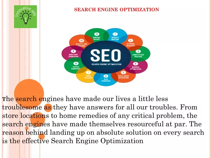 search engine optimization