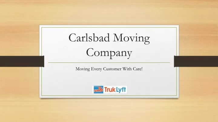 carlsbad moving company