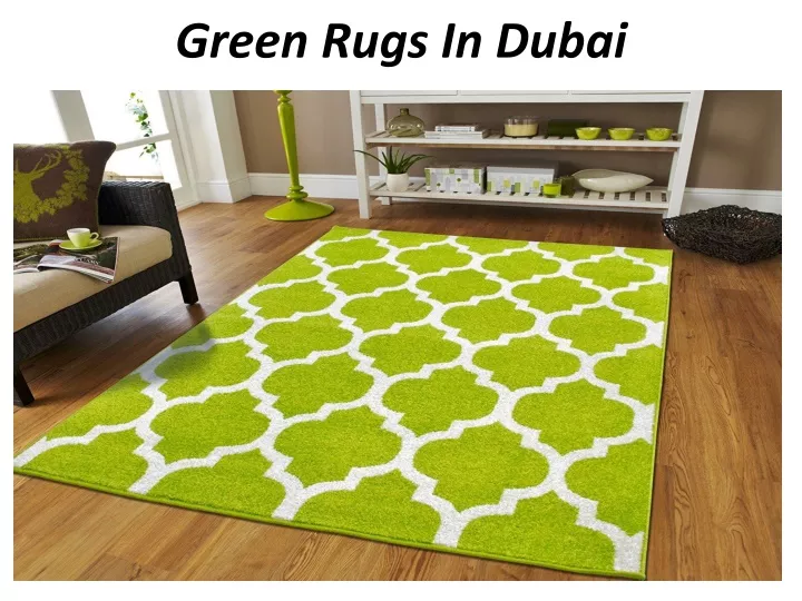 green rugs in dubai