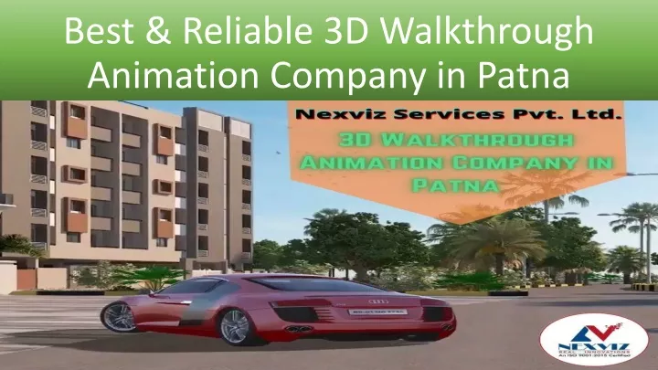 best reliable 3d walkthrough animation company in patna
