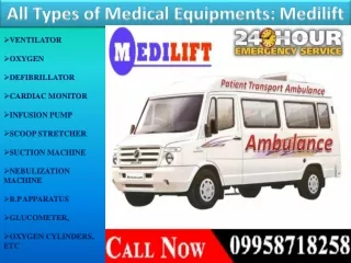 all types of medical equipments medilift