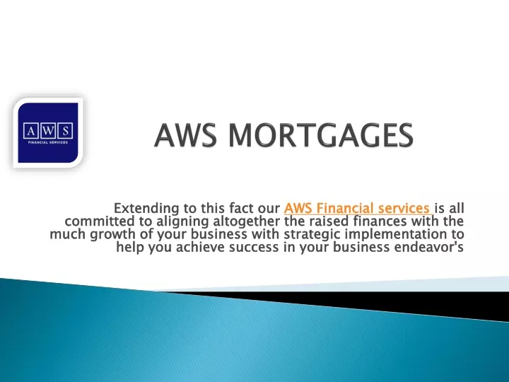aws mortgages
