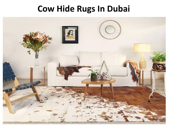 cow hide rugs in dubai