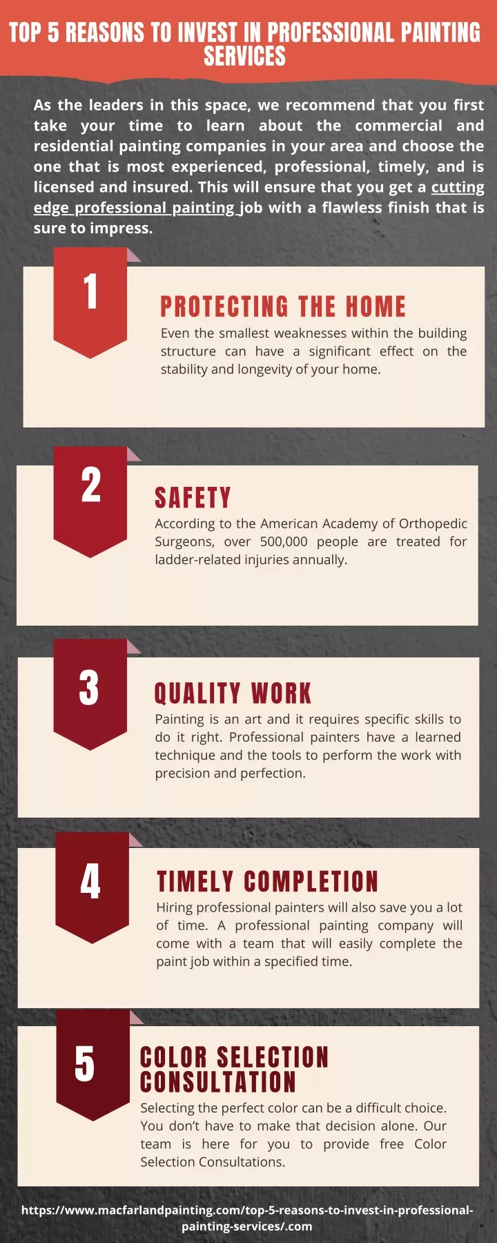 top 5 reasons to invest in professional painting