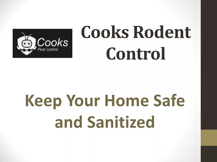 cooks rodent control