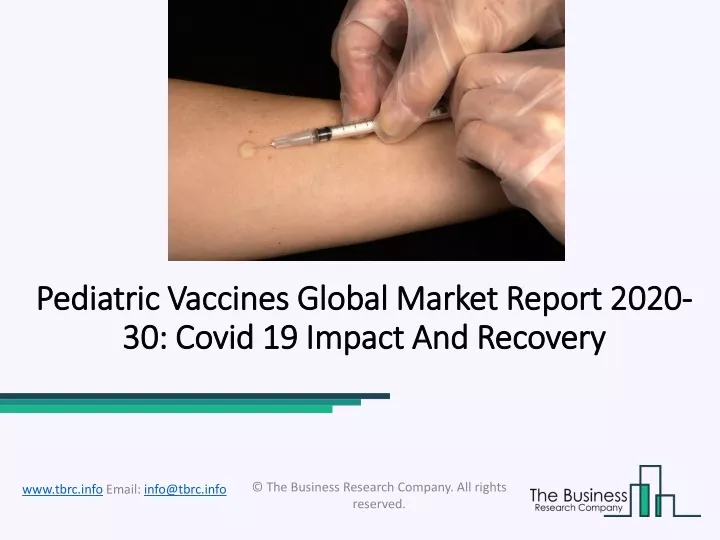 pediatric pediatric vaccines global market report