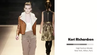 Kori Richardson - High Fashion Model