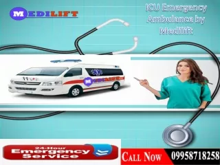 Superlative Medilift Ambulance Service in Patna at Inexpensive Price