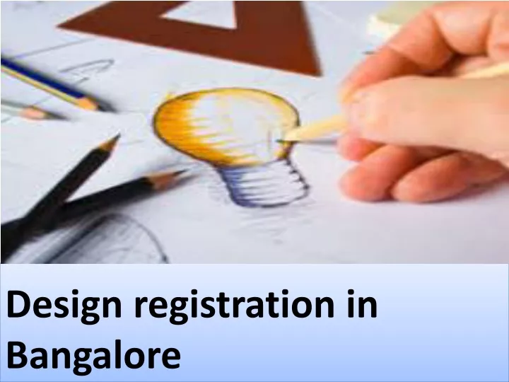 design registration in bangalore