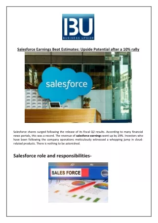 salesforce earnings beat estimates upside