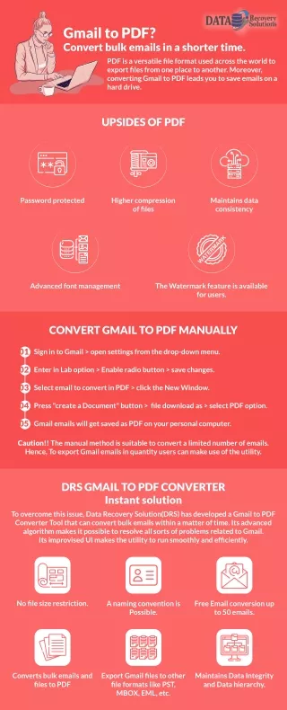 Gmail to PDF? Convert bulk emails in a shorter time.