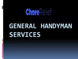general handyman services