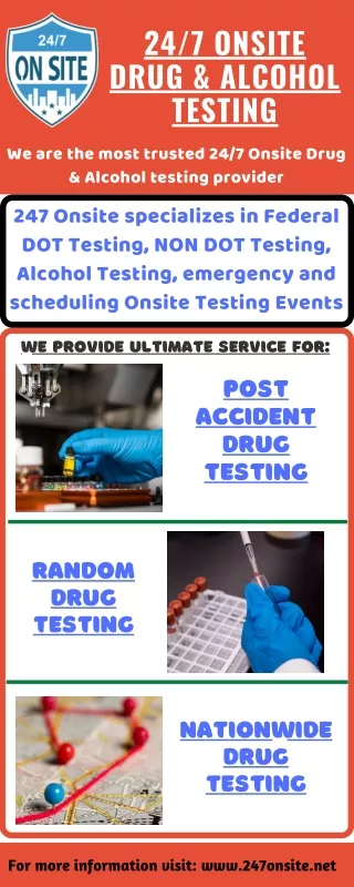 Fast 24x7 Onsite Drug Testing Service in Corpus Christi
