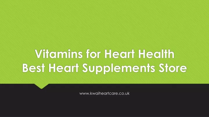 vitamins for heart health best heart supplements store