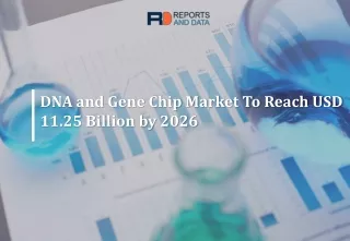 DNA and Gene Chip Market Growth Prospects, Key Vendors, Future Scenario Forecast By 2027