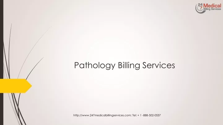 pathology billing services