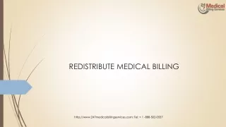 redistribute medical billing