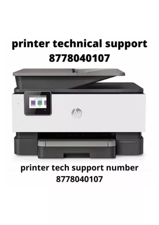 Canon printer technical support 8778040107