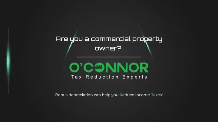 are you a commercial property owner