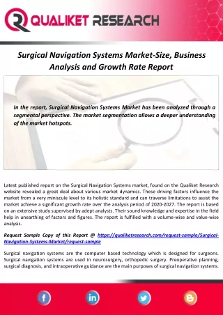 surgical navigation systems market size business