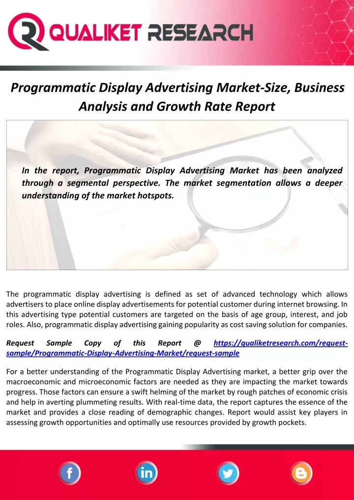 programmatic display advertising market size