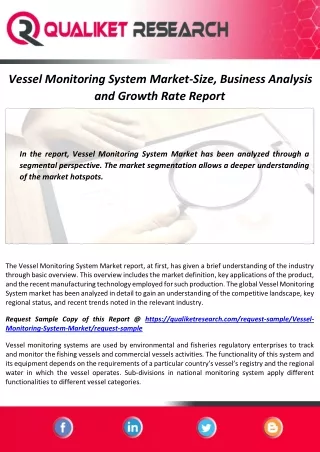 vessel monitoring system market size business