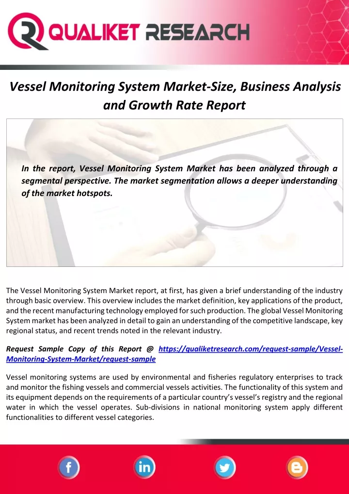 vessel monitoring system market size business