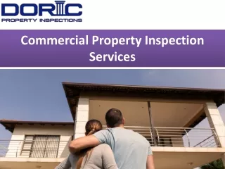 commercial property inspection services