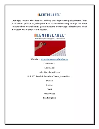 looking to seek out a business that will help