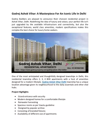 godrej ashok vihar a masterpiece for an iconic