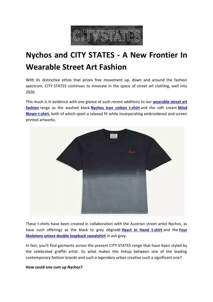 nychos and city states a new frontier in wearable