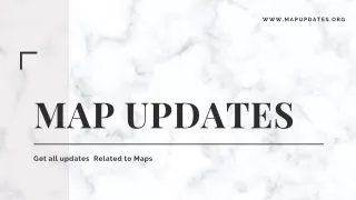 Get all information related map update services
