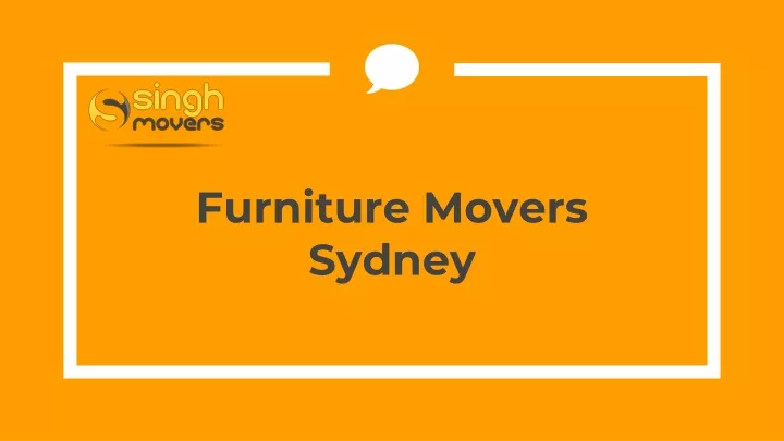 furniture movers sydney