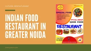 indian food restaurant in greater noida