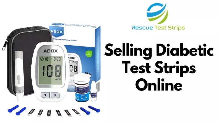 selling diabetic test strips online