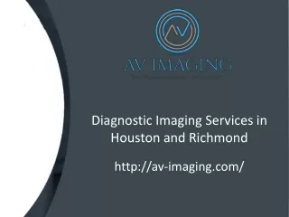 Diagnostic Imaging Services in Houston and Richmond
