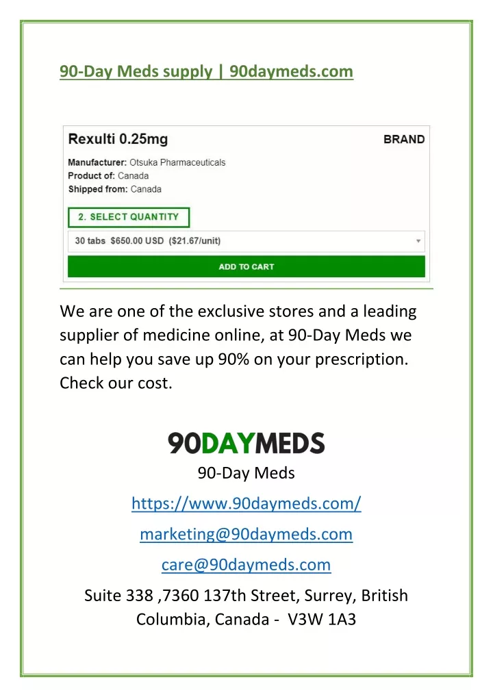 90 day meds supply 90daymeds com